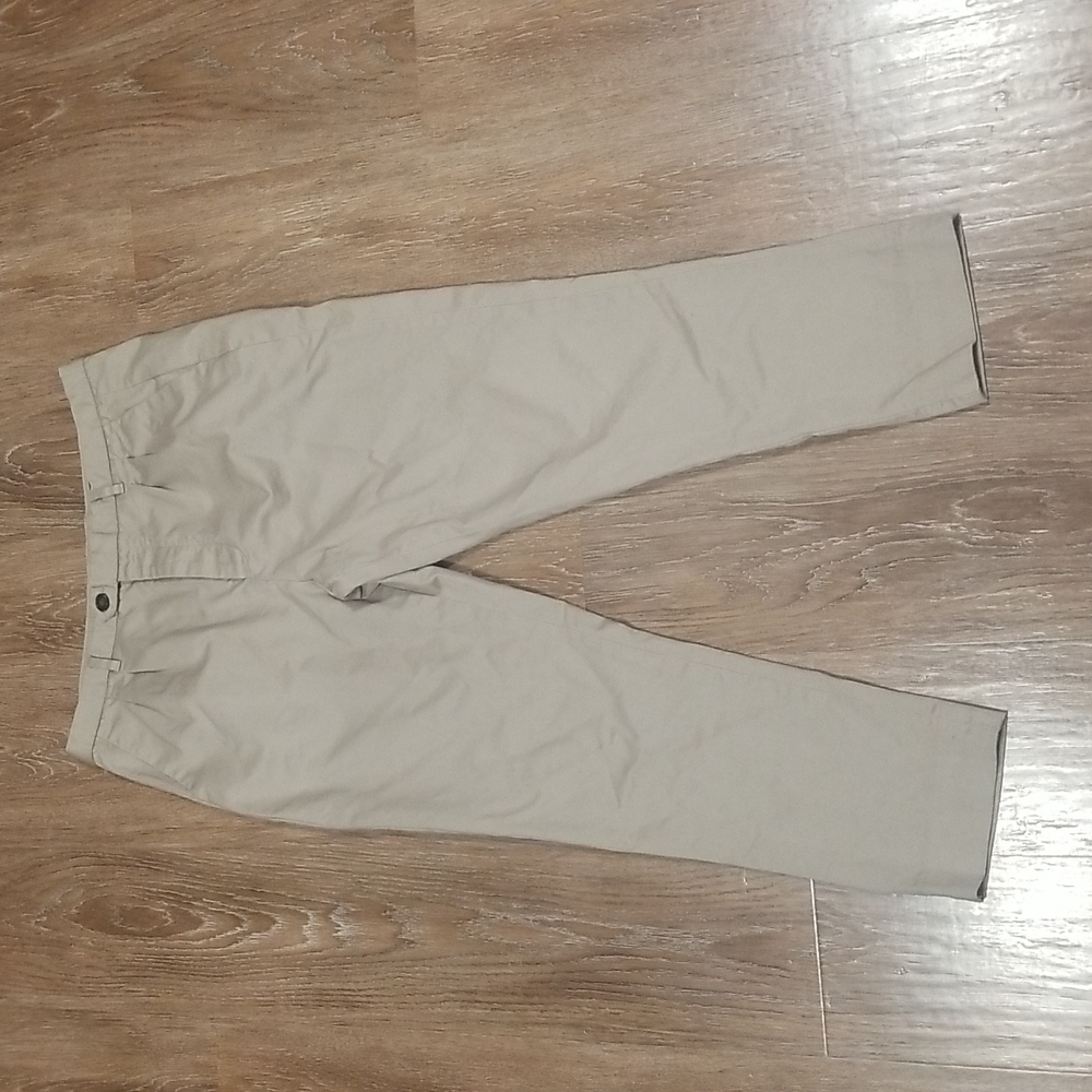 (34W) All Saints 100% Cotton Straight Leg Pants Business Casual Lightweight